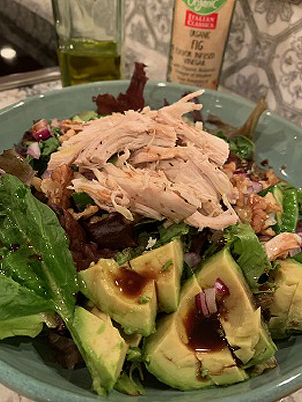 Oven Roasted Chicken Salad
