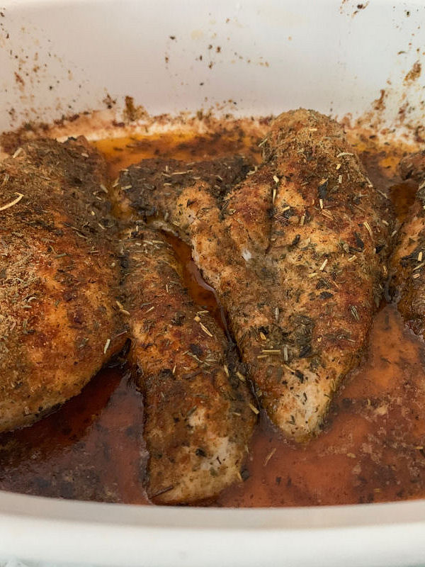 Oven Roasted Spiced Chicken Breast