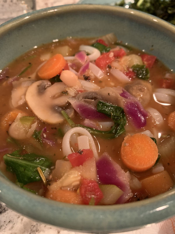 Rainbow Vegetable Soup