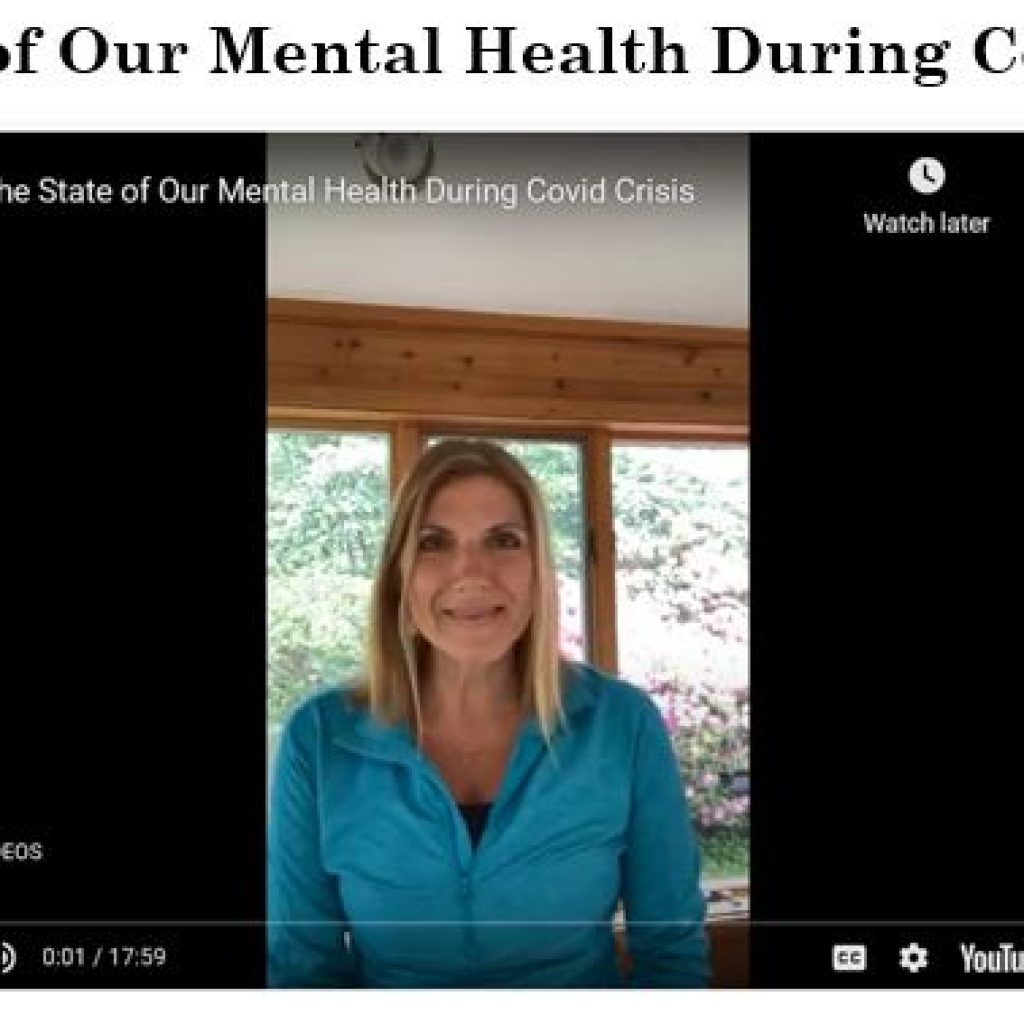 The State of Our Mental Health During Covid Crisis