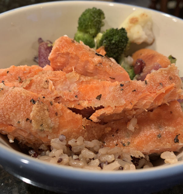 Wild Sockeye Salmon Bowl