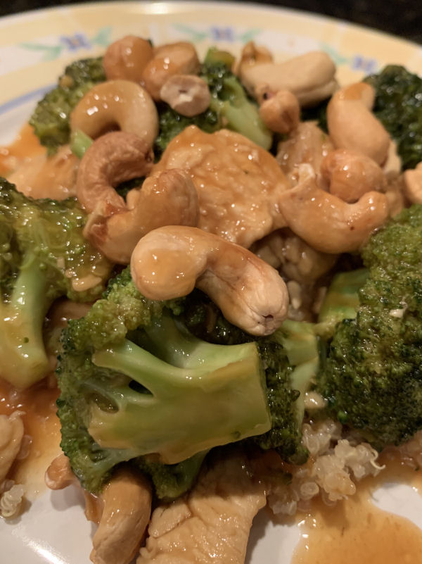 Chicken Broccoli with Cashews