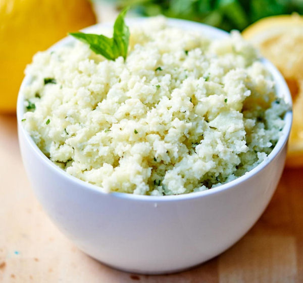 Garlic Cauliflower Rice