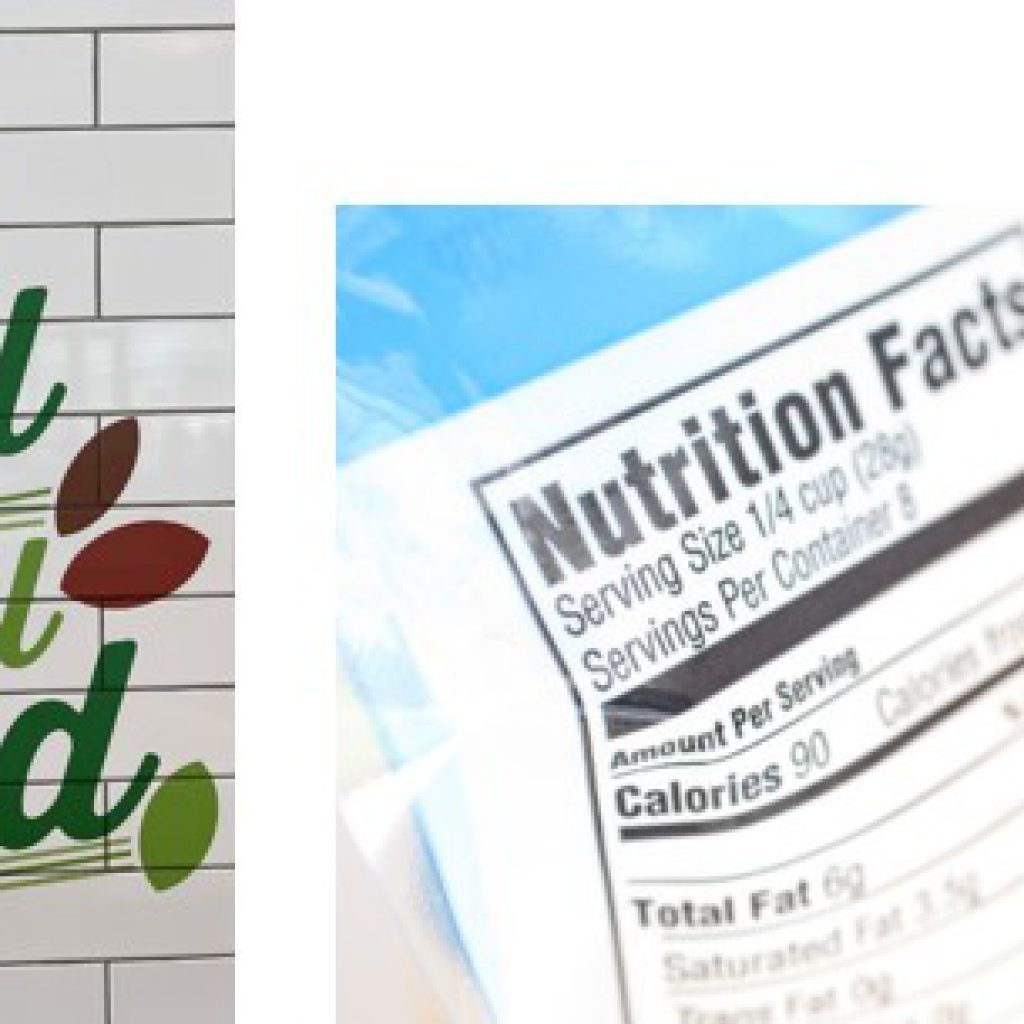 Back to School - Food Labels 
