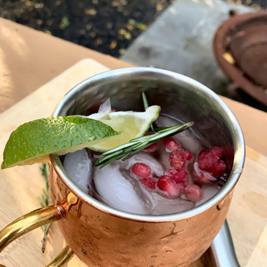 Cranberry Mule Mocktail Recipe