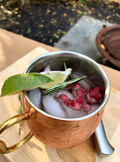 Cranberry Mule Mocktail Recipe