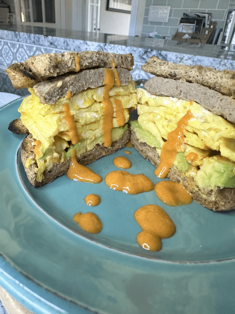 quick and easy egg sandwich breakfast recipe