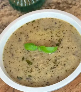 healthy mushroom bisque recipe 